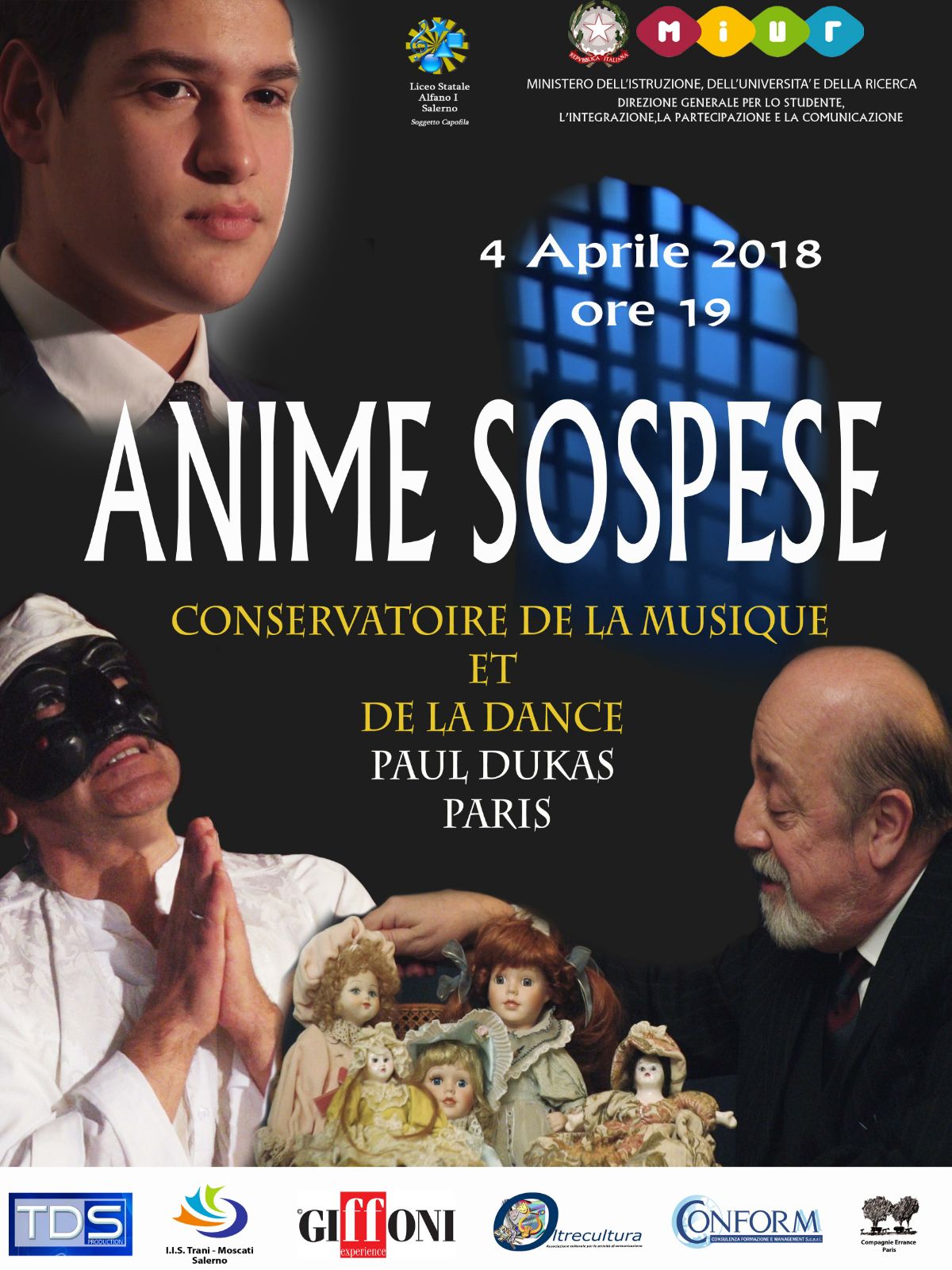 “Anime Sospese” Al Dukas Di Parigi: Ribalta Europea Per Il Liceo Alfano I