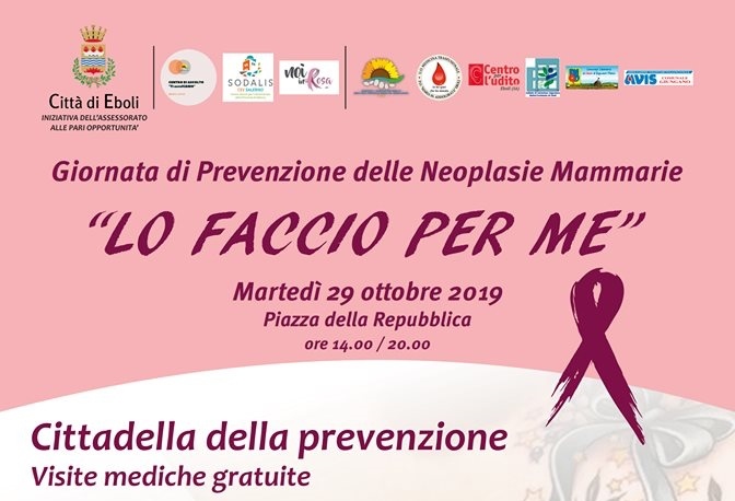 “Lo Faccio Per Me”, Slogan Di Donne Coraggiose: Visite Gratuite Per La Prevenzione Oncologica