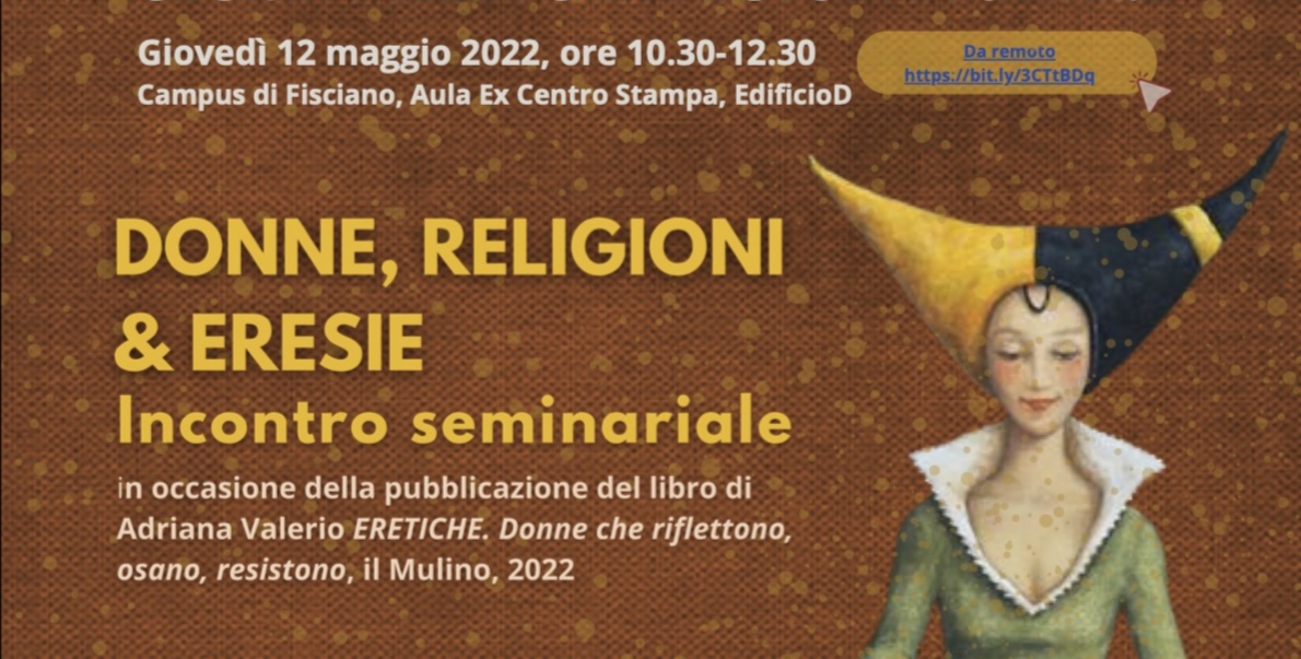 Donne, Religioni Ed Eresie: A Fisciano Studenti In Dialogo Con Adriana Valerio