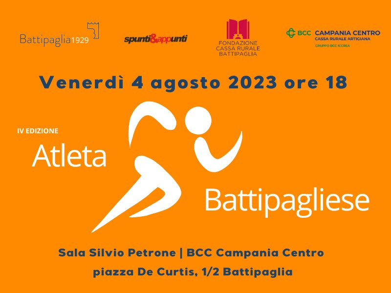 Una Città, Lo Sport E I Suoi Campioni: Tutto Pronto Per La 4° Edizione Di “Atleta Battipagliese”