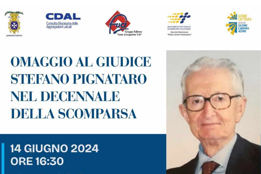 Un Laico Di AC Tra Fede, Giustizia E Cultura: Salerno Ricorda Il Giudice Stefano Pignataro
