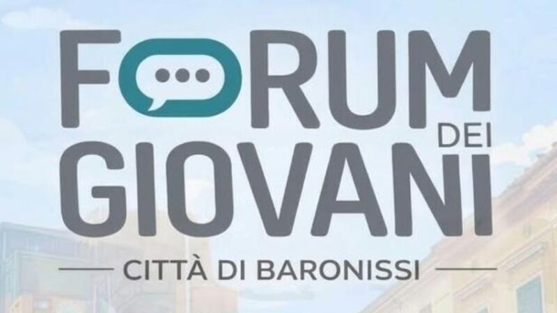 Forum Dei Giovani A Baronissi: Adesioni Entro Il 31 Ottobre